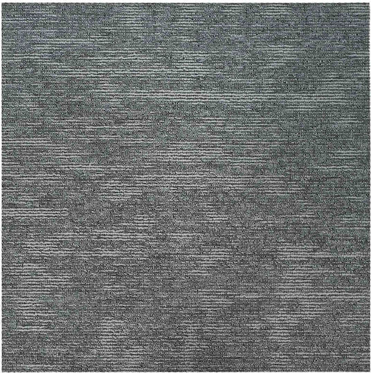 vidaXL Set Plastikböden mit 36 Fliesen M50xP50cm Grau