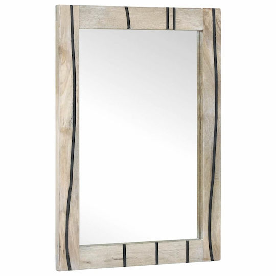 vidaXL Шкаф със Мивка, Огледало & Колона Д38xШ33xВ160см Walnut