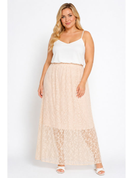 Maxi Skirt Beige SH-17594-26SK-Beige