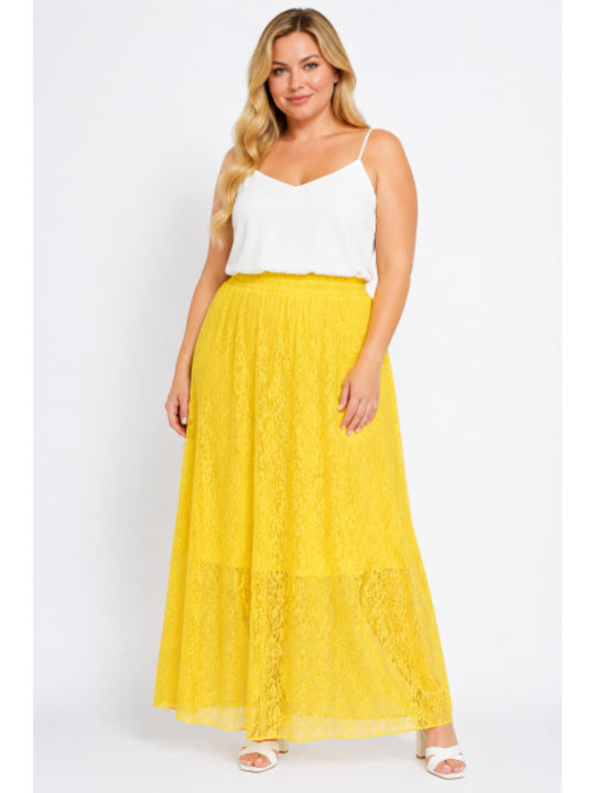 Maxi Yellow Skirt SH-17594-26SK-YELLOW