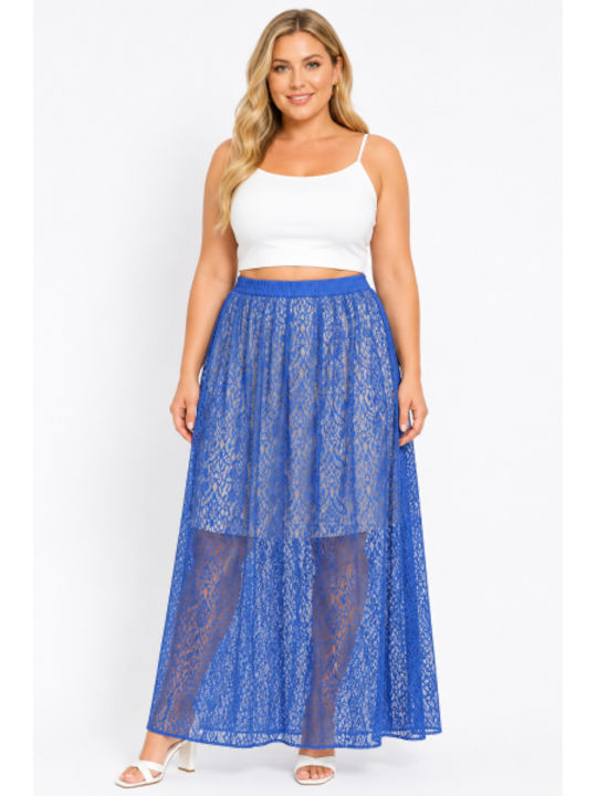 Maxi Skirt Blue SH-17594-26SK-Blue