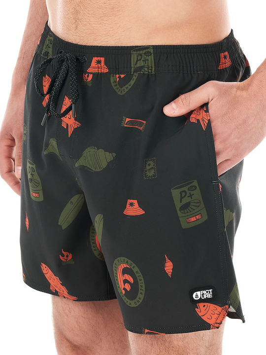 Piau 15 Men's Swimwear Bermuda Picture With Patterns