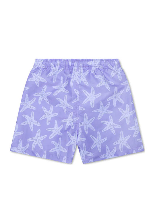 Swim Essentials Παιδικό Μαγιό Μπλούζα Lila Sea Stars