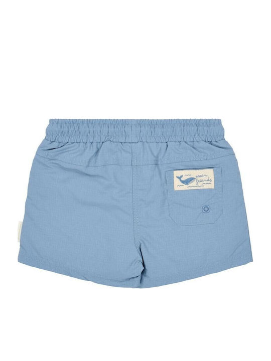 Little Dutch Little Kids Swimwear Swim Shorts with Shade Ocean Blue