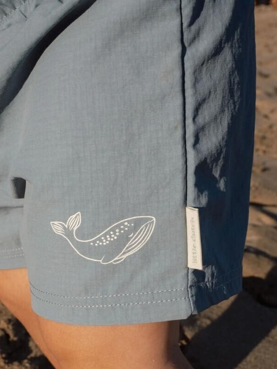 Little Dutch Little Kids Swimwear Swim Shorts with Shade Ocean Blue