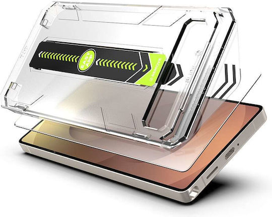 Techsuit Compatible Fingerprint Unlock Titanglass Crystalhd Samsung Galaxy A16 4g A16 5g A17 4g A17 5g Transparent
