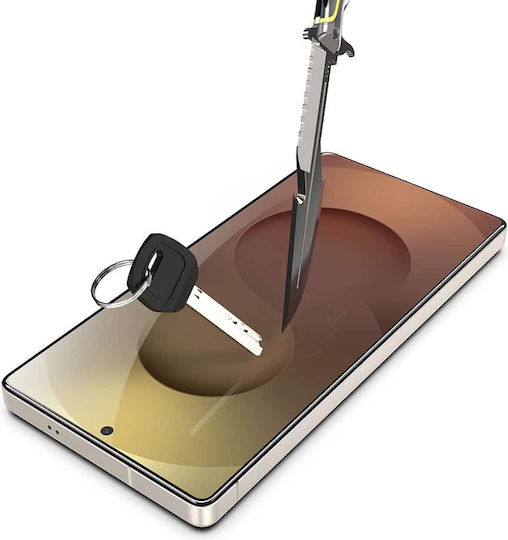 Techsuit Kompatibles Fingerabdruck-Entsperrung Titanglass Crystalhd Displayschutzfolie 2 Stück Für Samsung Galaxy A36 5G A37 5G Transparent