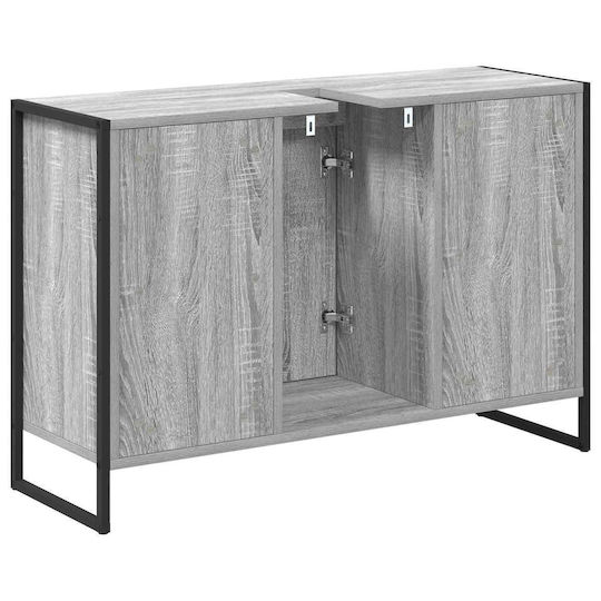 vidaXL Waschtisch ohne Waschbecken L90xB30xH60cm Sonoma