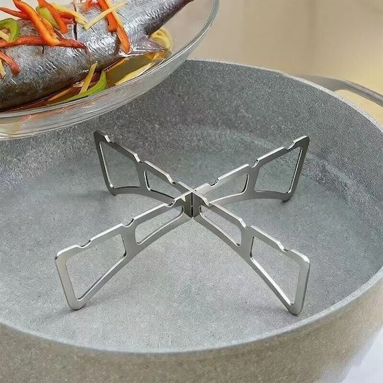 Suport Abur Alista Home Inox 12 X 3 Cm Argintiu