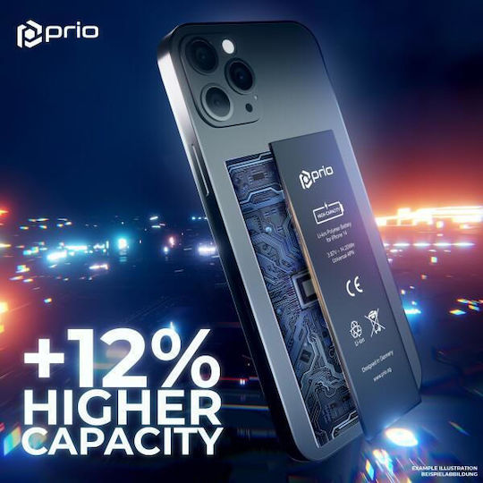 Prio High Capacity Συμβατή Μπαταρία Αντικατάστασης 3670mAh για Apple Iphone 14