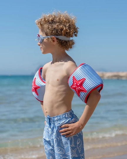 Сини Детски Плувки Neoprene 3-6 Години Peach Flamingueo