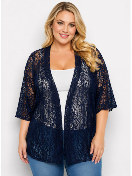 Women's Cardigan Dark Blue SH-64926-26CA-BLUES
