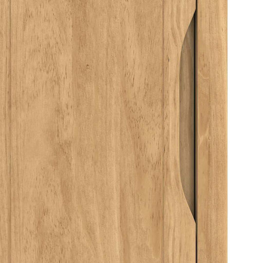 vidaXL Πάγκος χωρίς Νιπτήρα Μ35xΒ30xΥ85cm Κερωτό Καφέ