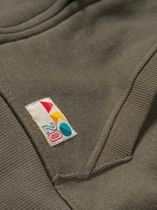Kids Sweatpants Set Khaki