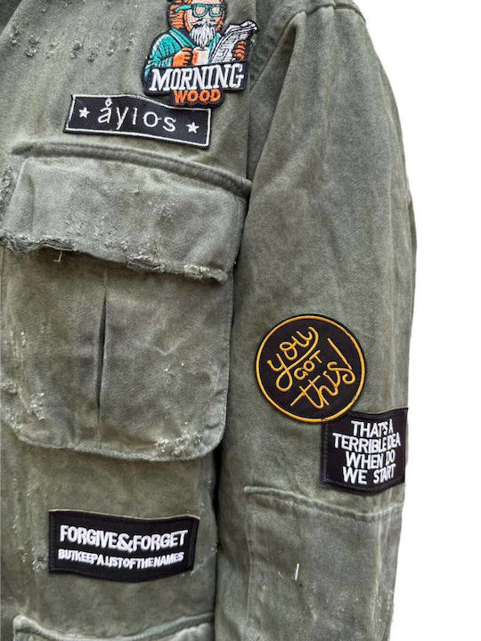 Herren Jacken Khaki Maggani M Khaki Stratum