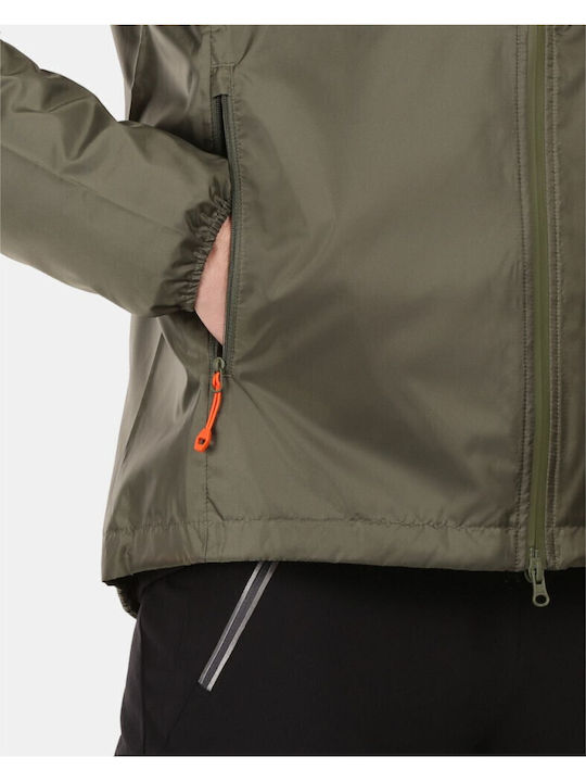 Waterproof and Windproof Jacket Dark Green