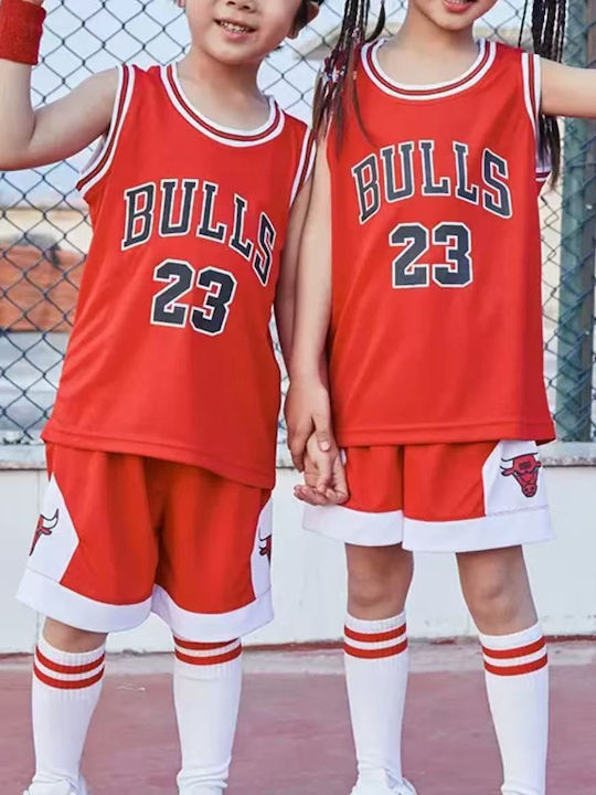King Kinder Basketball Satz Jordan Rote