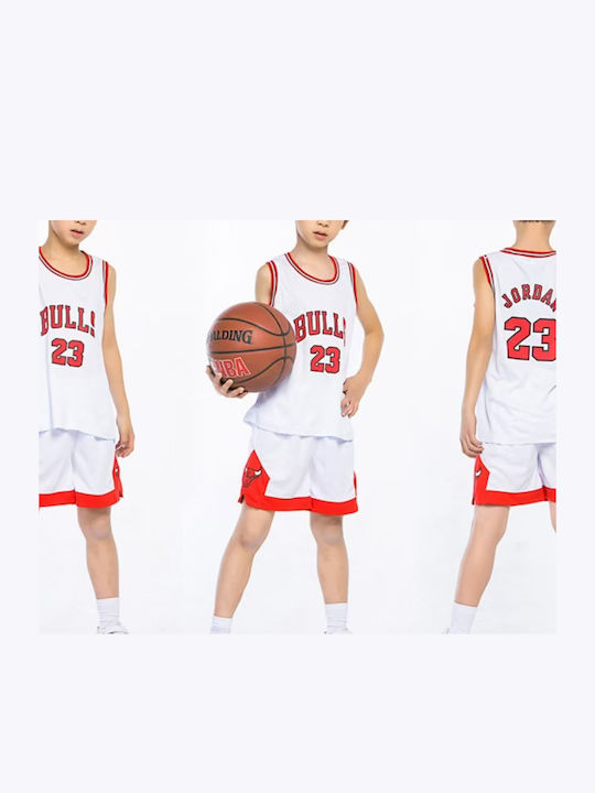 King Kinder Basketball Satz Jordan Weiß