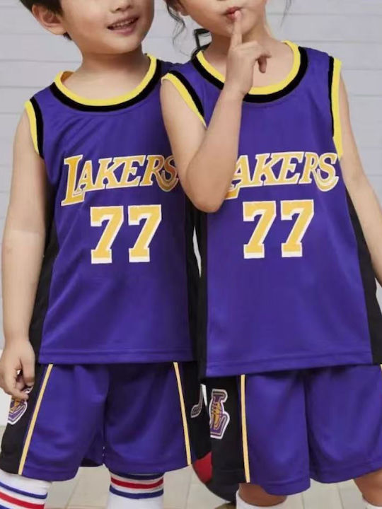 King Παιδικό Σετ Μπάσκετ Doncic L.a Lakers