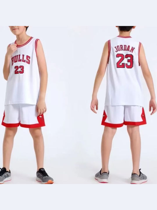 King Kinder Basketball Satz Jordan Weiß