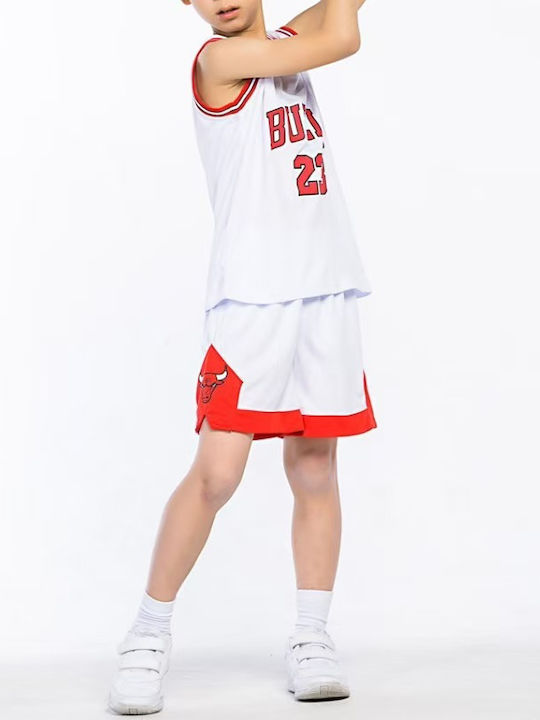 King Kinder Basketball Satz Jordan Weiß