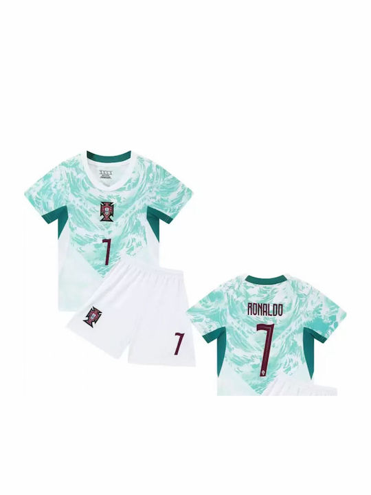 King Kids Football Set Ronaldo “7” Portugal National Team