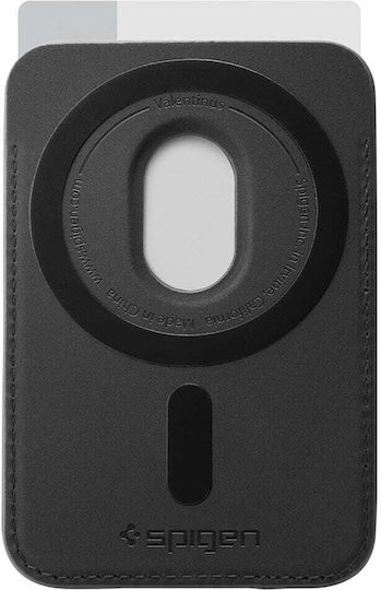 Spigen MagSafe Card Case Valentinus Magfit in Black Colour