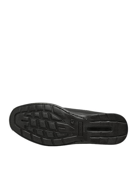 Leather Men's Loafers in Blue Colour