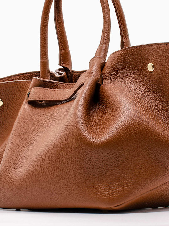 Leder Damen Handtasche Schulter Crossbody Braun