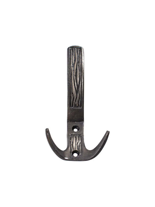 Sergani Αντικέ Κρεμάστρα Τοίχου Μπρούτζινη