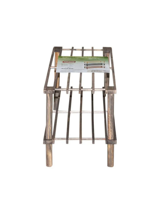 Shoe Organizer Made of Solid Wood 74x29x26cm
