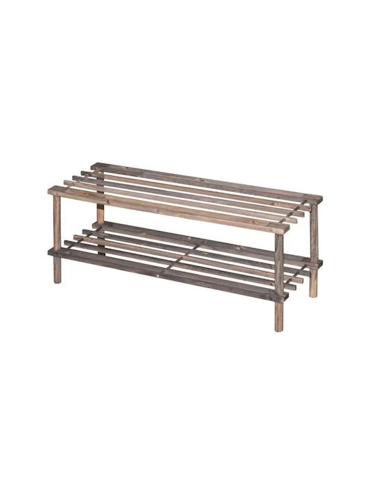 Shoe Organizer Made of Solid Wood 74x29x26cm