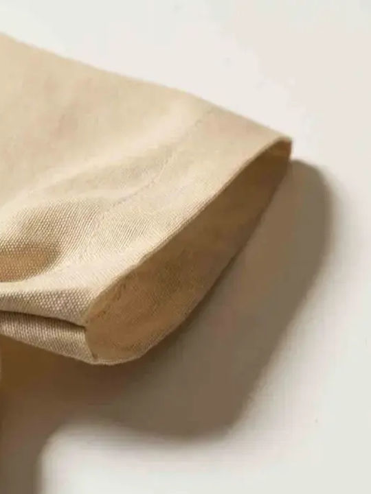 Kinderhemd Kurzärmelig Beige