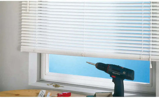 Gardinia PVC Shading Blind In White Colour W70xH130cm