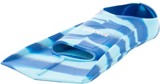 Seabeez Schwimmbad Flipper Kurz Blau Swirl