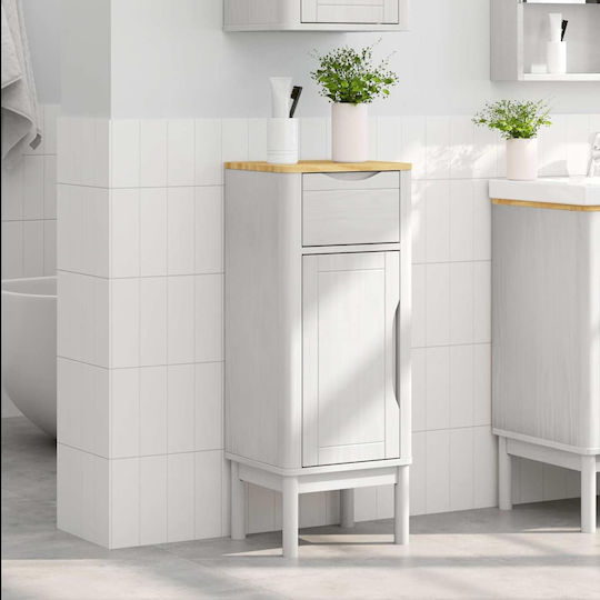 vidaXL Шкаф без Мивка Д35xШ30xВ85см Бял vidaXL Шкаф без Мивка Д35xШ30xВ85см Бял