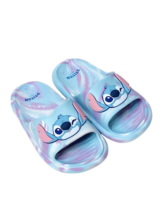 Παιδικές Σαγιονάρες Γαλάζιες Stitch
