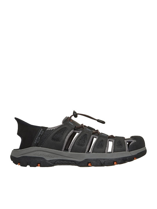 Tresmen Men's Sandals in Black Colour