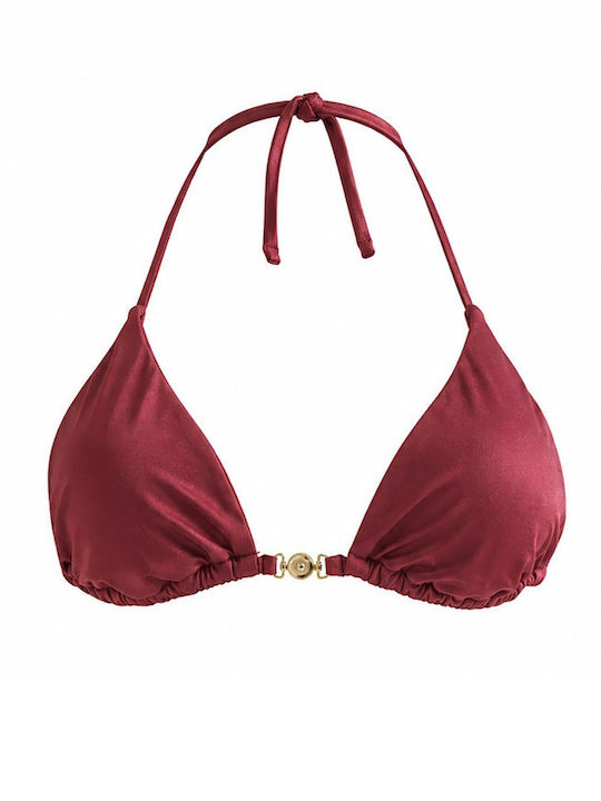 Bikini Τριγωνάκι με Ενίσχυση Κόκκινο