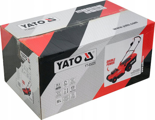 Yato Μηχανή Γκαζόν Μπαταρίας
