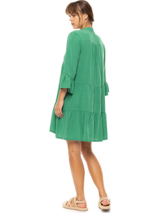 Pink Label Women's Green Beach Caftan