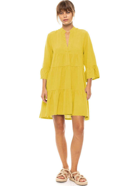 Pink Label Women's Green Beach Caftan