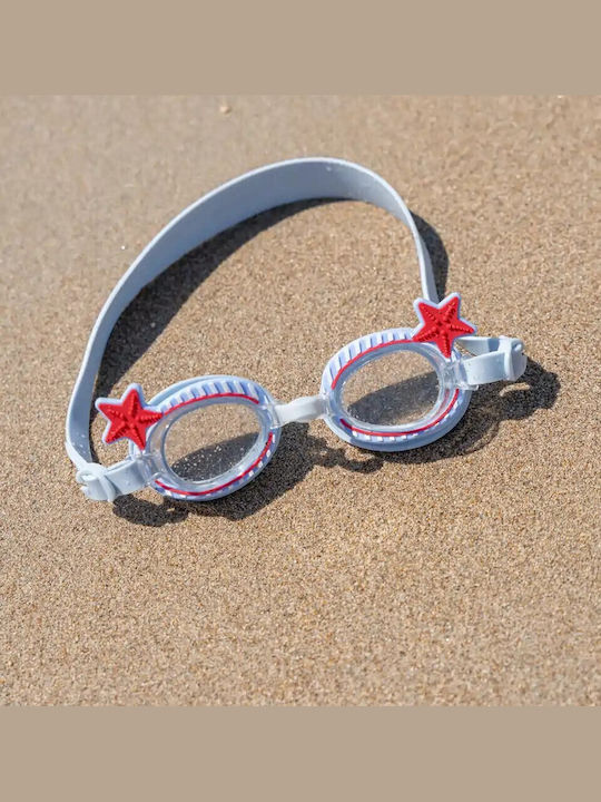 Flamingueo Kids Swimming Goggles with Anti-Fog Lenses Light Blue