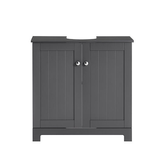 SoBuy Waschtisch ohne Waschbecken L60xB30xH60cm Grey