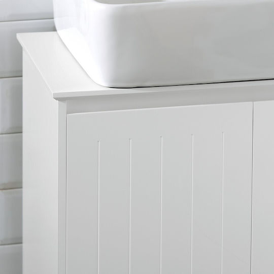 SoBuy Countertop with Sink L30xW30xH60cm White