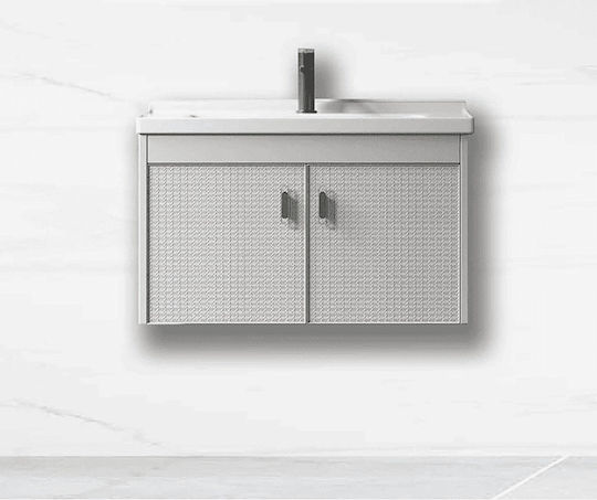 Martin Thaleia Πάγκος με Νιπτήρα Μ60xΒ47xΥ43cm Silver Grey Martin Thaleia Πάγκος με Νιπτήρα Μ60xΒ47xΥ43cm Silver Grey