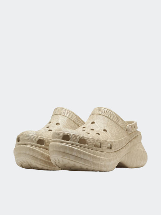 Crocs Bae Animal Holzschuhe Beiges