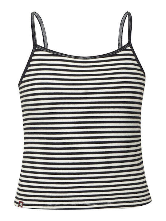 Women's Lingerie Top Striped Blue