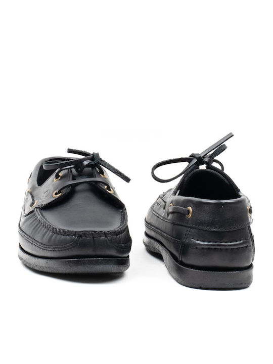 Leather Men's Casual Shoes Anatomic Black