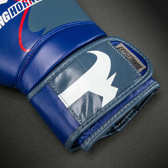 Ringhorns Boxhandschuhe Für Wettkampfhandschuhe Blau